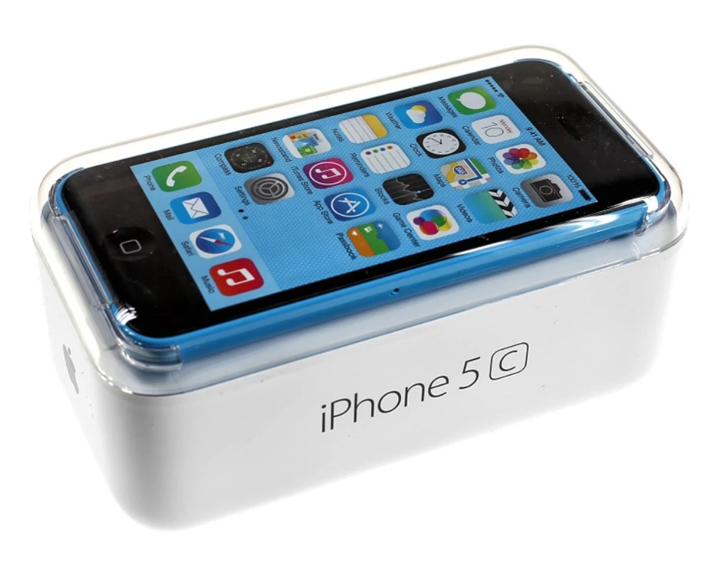 Apple iPhone 5C,, 4,0 дюймов, 8 ГБ/16 ГБ/32 ГБ rom, 1 ГБ ram, двухъядерный, 8 Мп камера, IOS, wifi, gps, Bluetooth, разблокированный смартфон