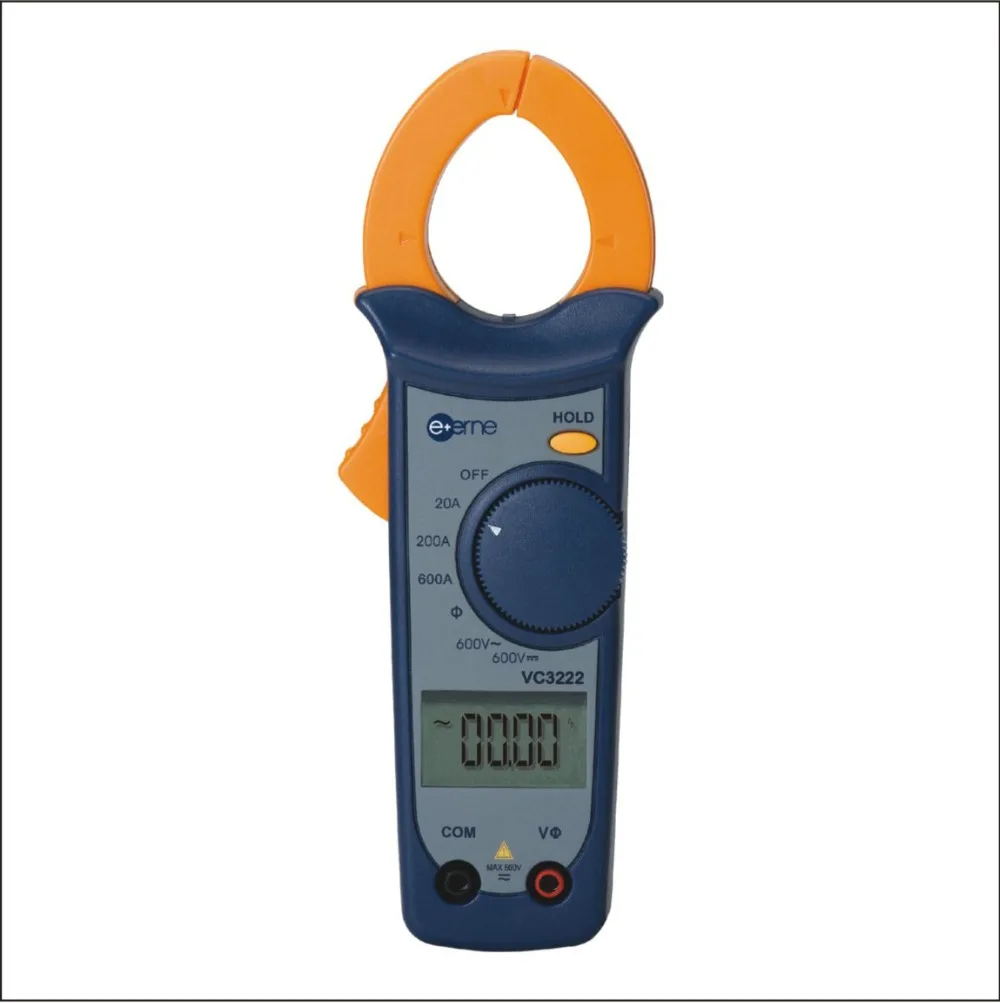 VC3222 Digital volt ampere Phase meterin Clamp Meters from Tools on