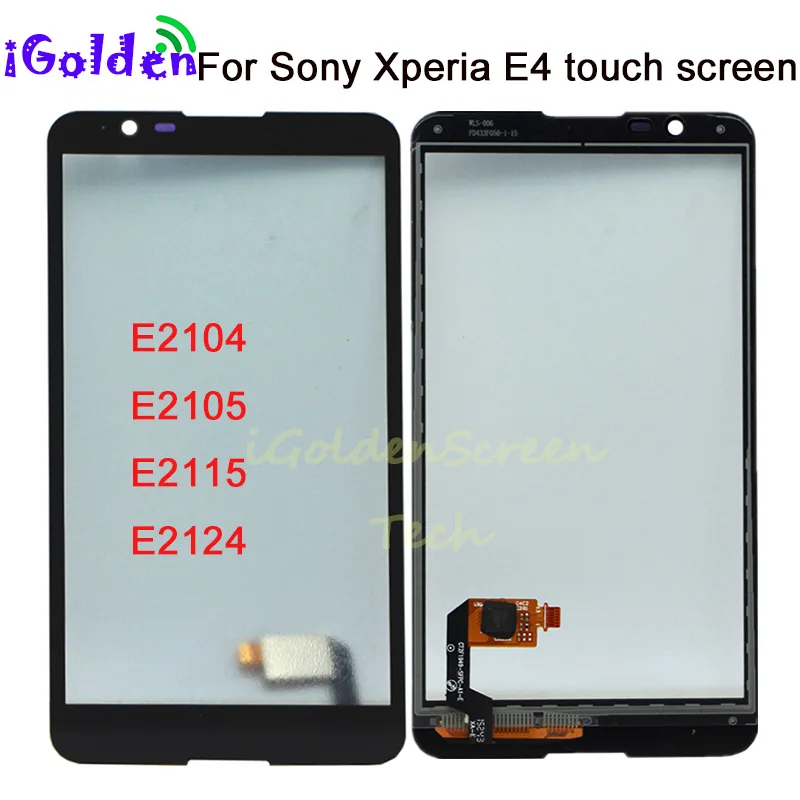 5 &quotВысокое качество для Sony Xperia E4 E2104 E2105 E2115 E2124 сенсорный экран дигитайзер