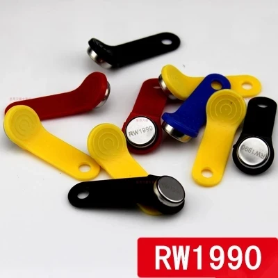 100 шт./лот Перезаписываемый RFID сенсорный ключ памяти RW1990 iButton копировальная карта сауна ключ клон дубликат