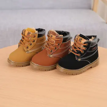 

Spring and Autumn Children's Boots and Ankle Boots Martin Boots Fashion Girls Boys Rubber Shoes Children's Boots 21-30 yards