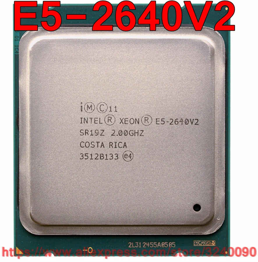 Процессор Intel ЦП Xeon процессор SR19Z 2 0 ГГц 8 ядер 20 м LGA2011 E5 2640V2 | Компьютеры и офис