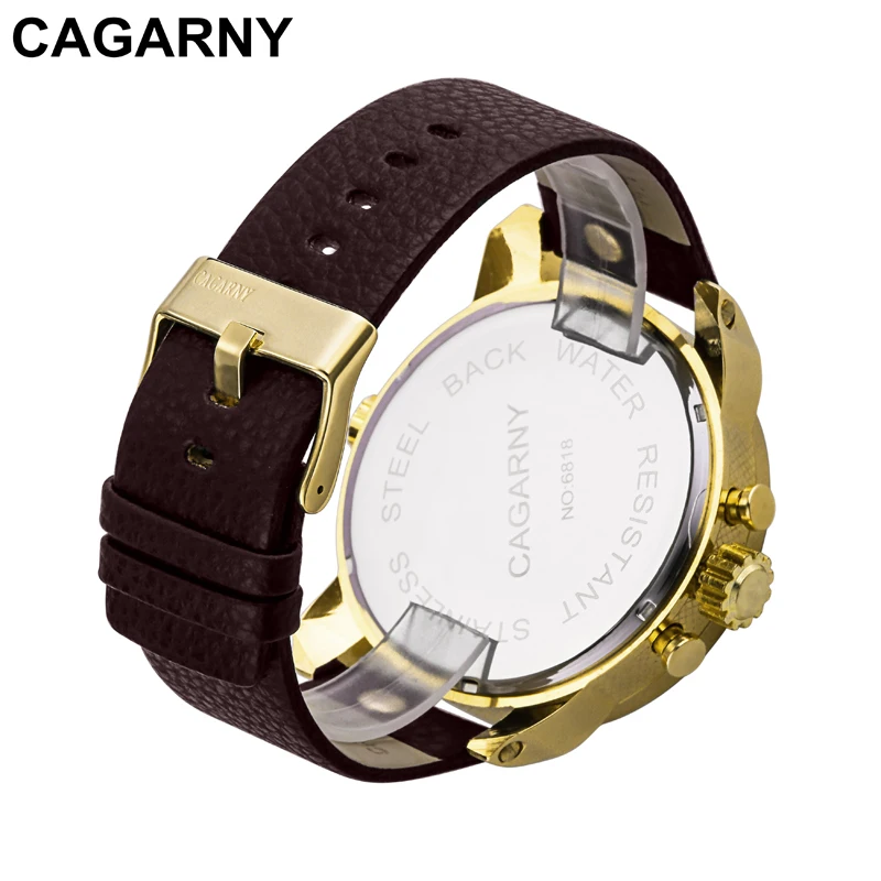  Cagarny Quartz-Watch Men Casual Men's Quartz Watches Golden Sport Russian Army Military Watch Man D