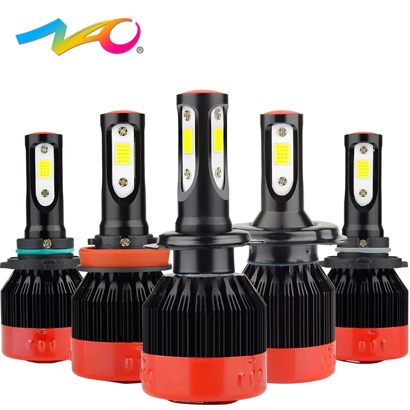 NAO H4 led h7 led bulb H1 led font b lamp b font automobiles h11 12V