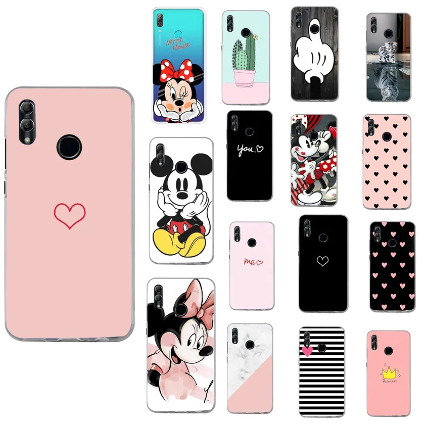 For Huawei P Smart 2019 Cases Silicone Back Cover Funda P20 P30 P40 Lite E Pro Honor 10 Case | Мобильные телефоны и