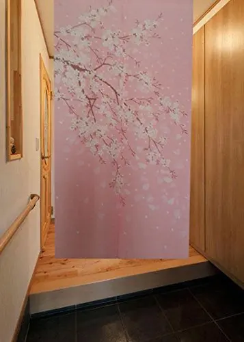 85cm x 150cm romantische oosterse cherry japanse noren deuropening ... 85cm x 150cm romantische oosterse cherry japanse noren deuropening ...