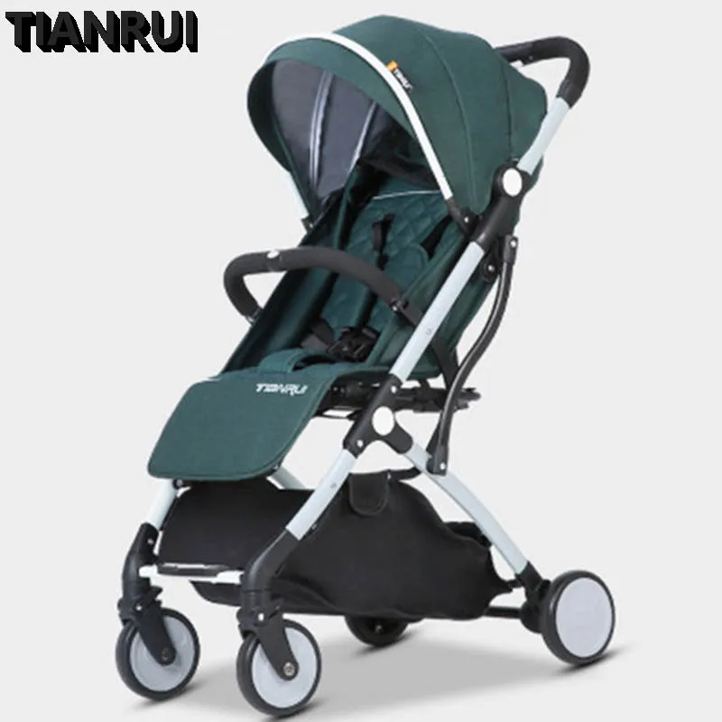 

TIANRUI stroller can sit and lie folded stroller Easy to carry, free shipping in Russia