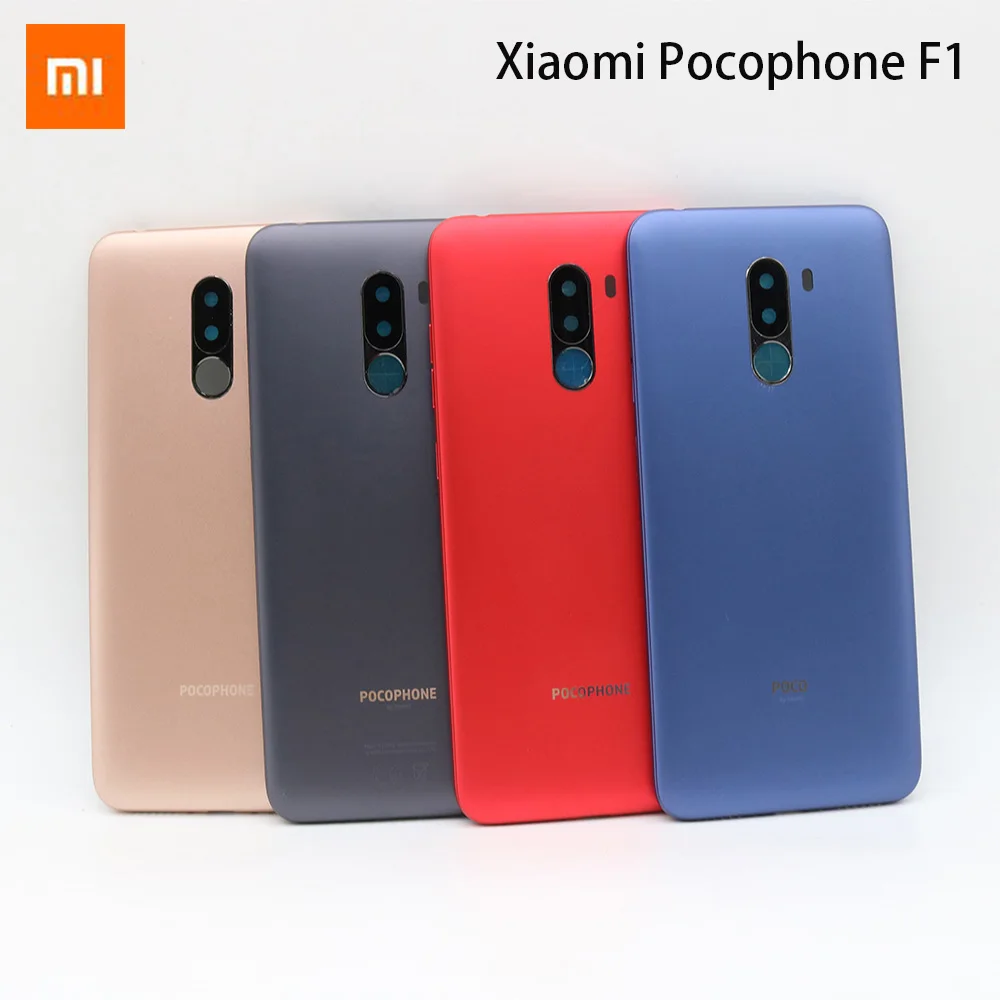 

Original for Xiaomi PocoPhone F1 Back Cover Battery Case Housing Rear Door Cover Case Replacement Spare Plastic for Poco F1