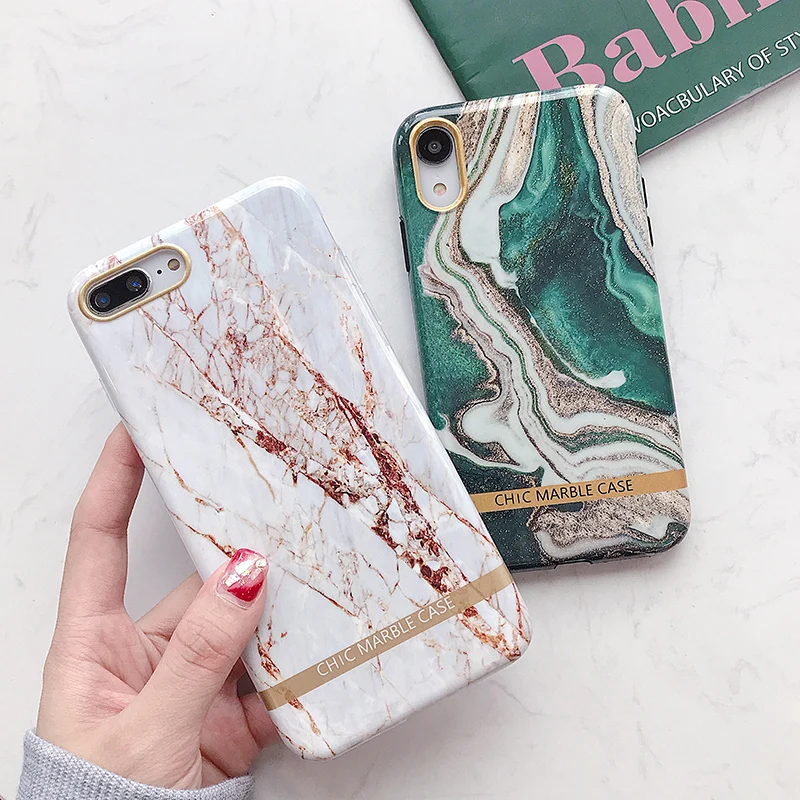 Глянцевый мягкий силиконовый чехол для iphone XS XR Max 6 6S 7 8 Plus|Бамперы| |