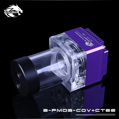 Bykski B-PMD3-COV+ CT66/96, PWM DDC насосы с CT66/96 резервуаром, максимальный поток 600л/ч, Максимальный подъем 6 метров - Цвет лезвия: Purple