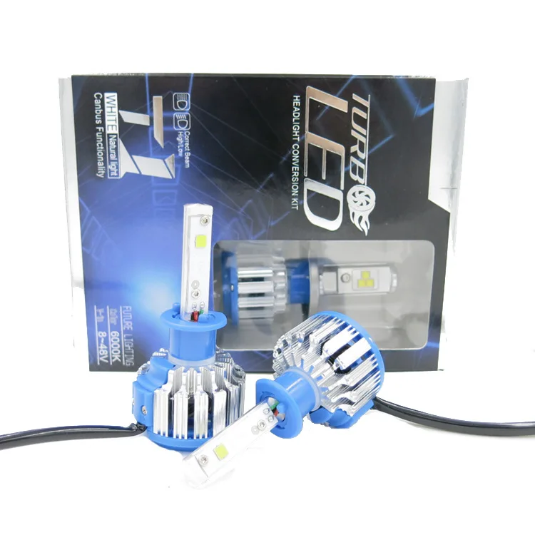 

2016 Newly design Canbus T1 Led H1 30W 3000lm 6000k 12-24v car headlight fog lamp Driving Bulb DRL replace HID and halogen