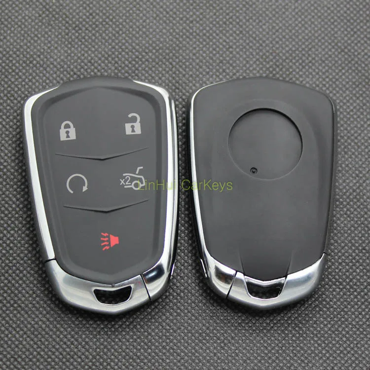 PINECONE для ключа чехол CADILLAC ATS XTS CTS CT6 XT5 L Remote Key 5 кнопки пустой корпус дистанционного