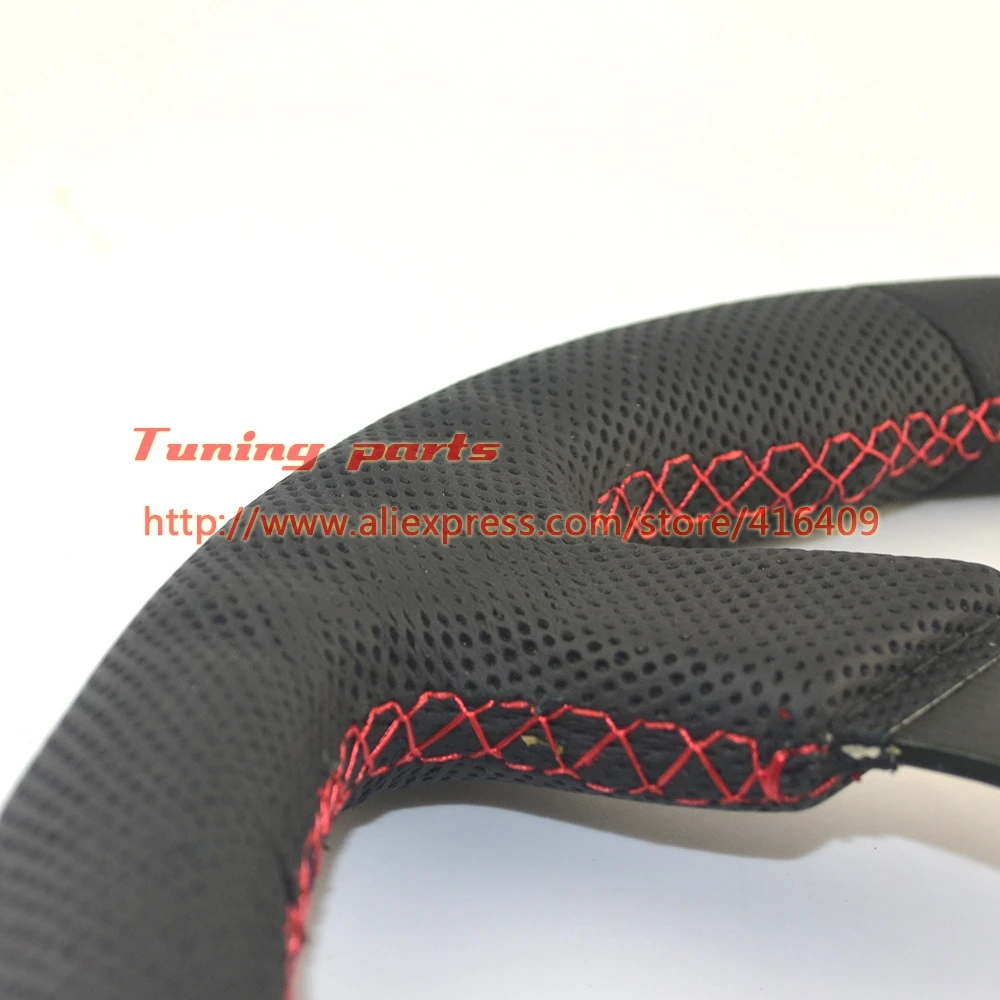 flat leather steering wheel (1)