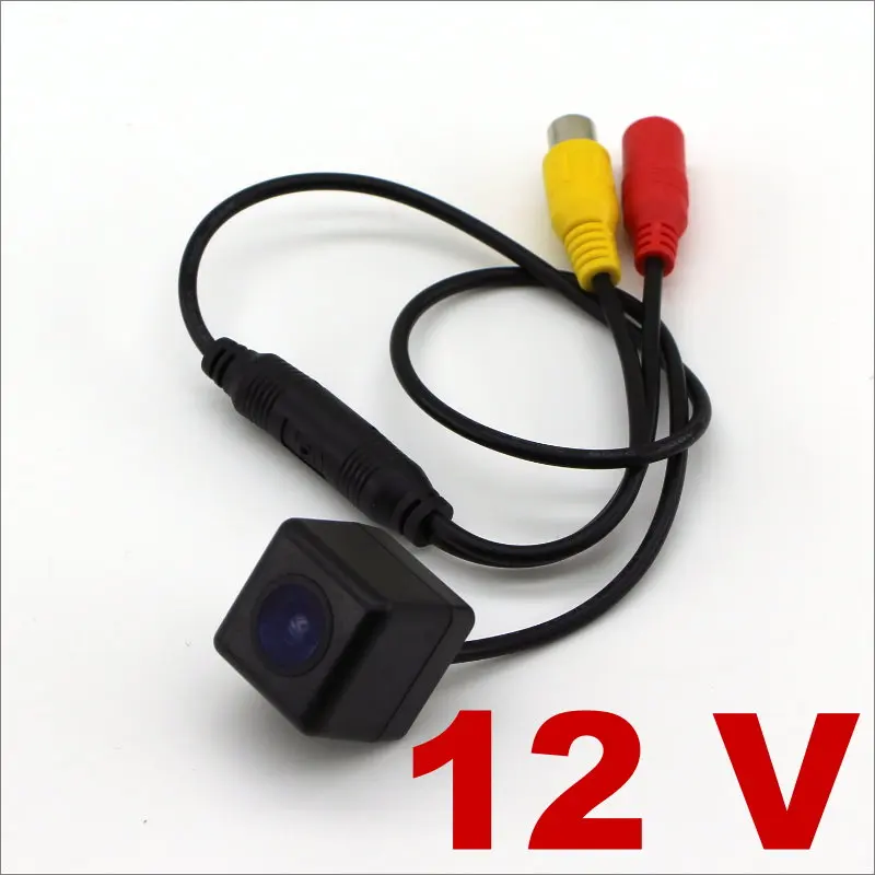 Liislee для Mazda 2 Demio DJ~ задний вид автомобиля камера/подключите заводской экран/RCA адаптер - Название цвета: 12V