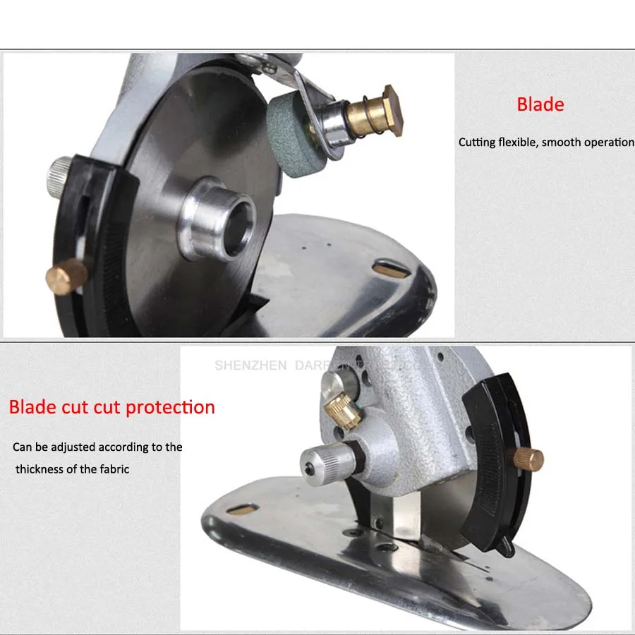 1 шт. без полюса мотор круглый нож ткань режущая машина портативный садовый нож режущая машина CZ-Y110