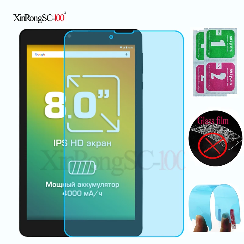 

Soft TPU Nano-coated Screen Protector Protective Film for Digma Plane 8549S 4G PS8162PL 8 inch tablet NO Tempered Glass
