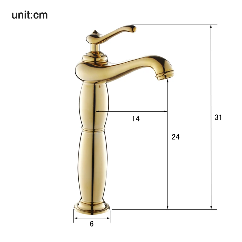 Золотой кран для ванной комнаты, высокий кран, латунный хромированный кран для ванной комнаты, краны из розового золота, смесители, смесители