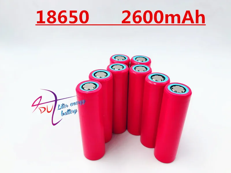 

10pcs/lot Original New Sanyo 18650 Li-ion rechargeable battery 2600mAh