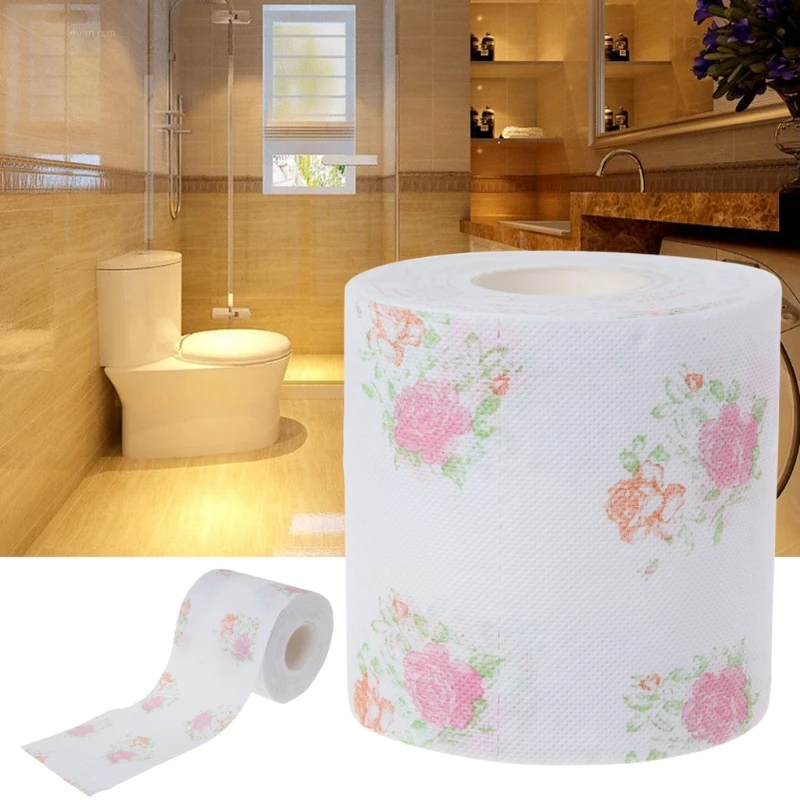 

Flower Floral Toilet Paper Tissue Roll Bathroom Novelty Funny Gift