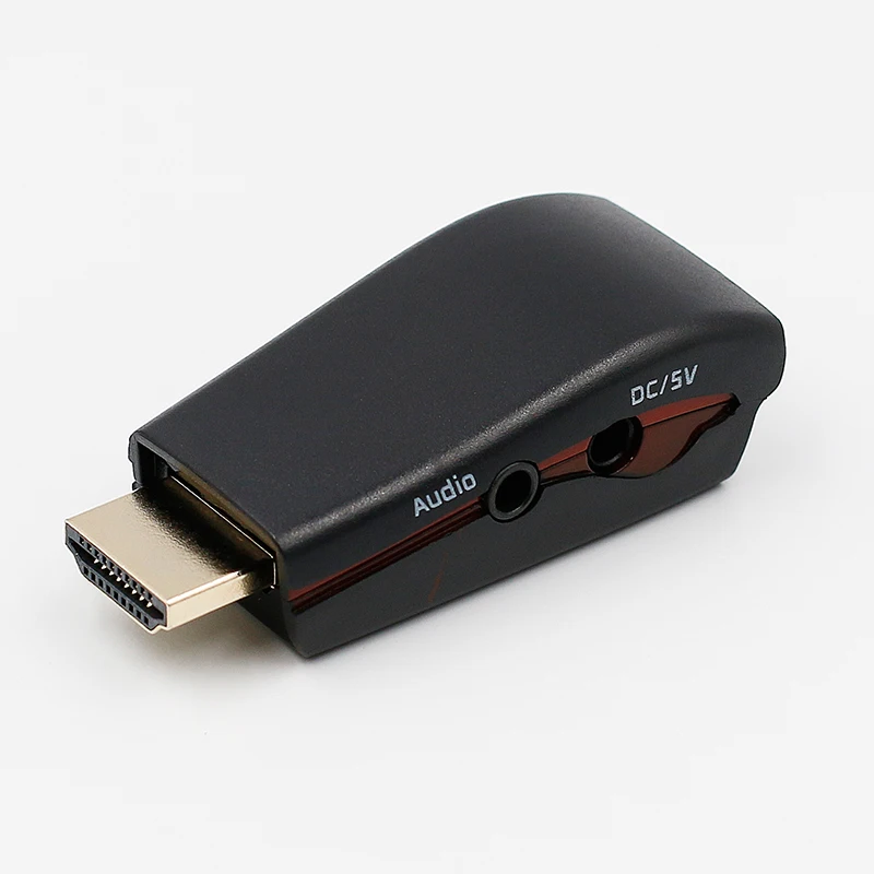 Ataliqi HDMI в VGA конвертер адаптер с аудио кабелем поддержка 1080P для HD tv xbox PS3 PS4 ноутбук ТВ коробка ПК проектор