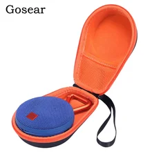 Gosear портативный защитный Дорожный Чехол для переноски EVA жесткий чехол противоударный чехол для JBL Clip 2 Аксессуары для динамиков