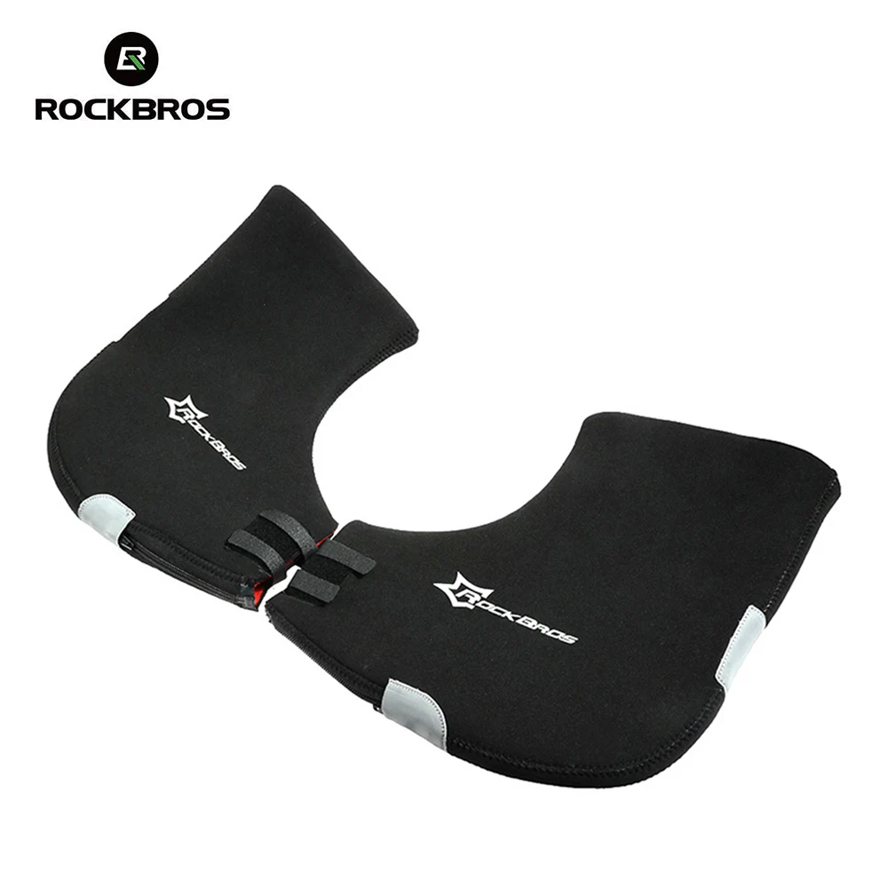 ROCKBROS неопреновые непромокаемые зимние рукавицы для езды на велосипеде руле