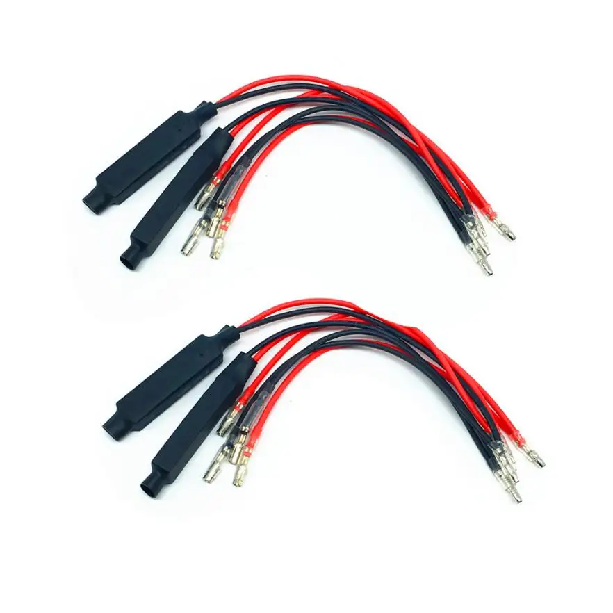 

Franchise 4PCS DC 12V Motorcycle Turn Signal Indicator LED Load Resistor Flash Fix Error Decoder Supplied either Front Rear #506