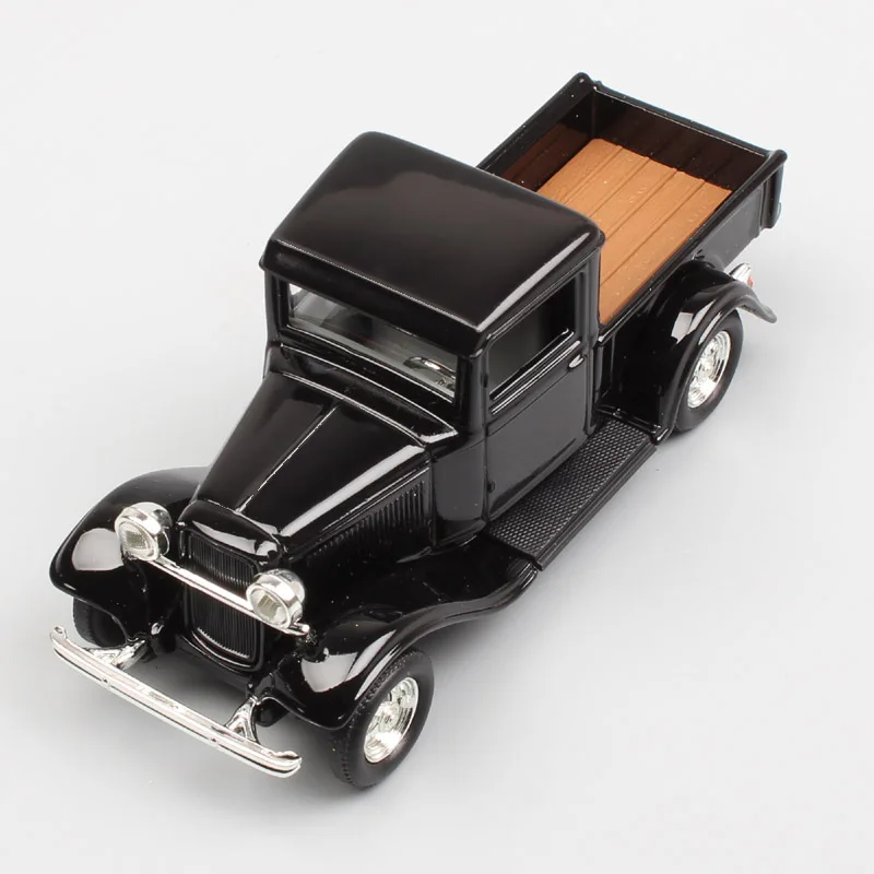 1:43 Масштаб Мини Yat ming jalopy 1934 Ford pick UP truck van литая модель автомобиля игрушка автомобили миниатюры хобби для детей черный