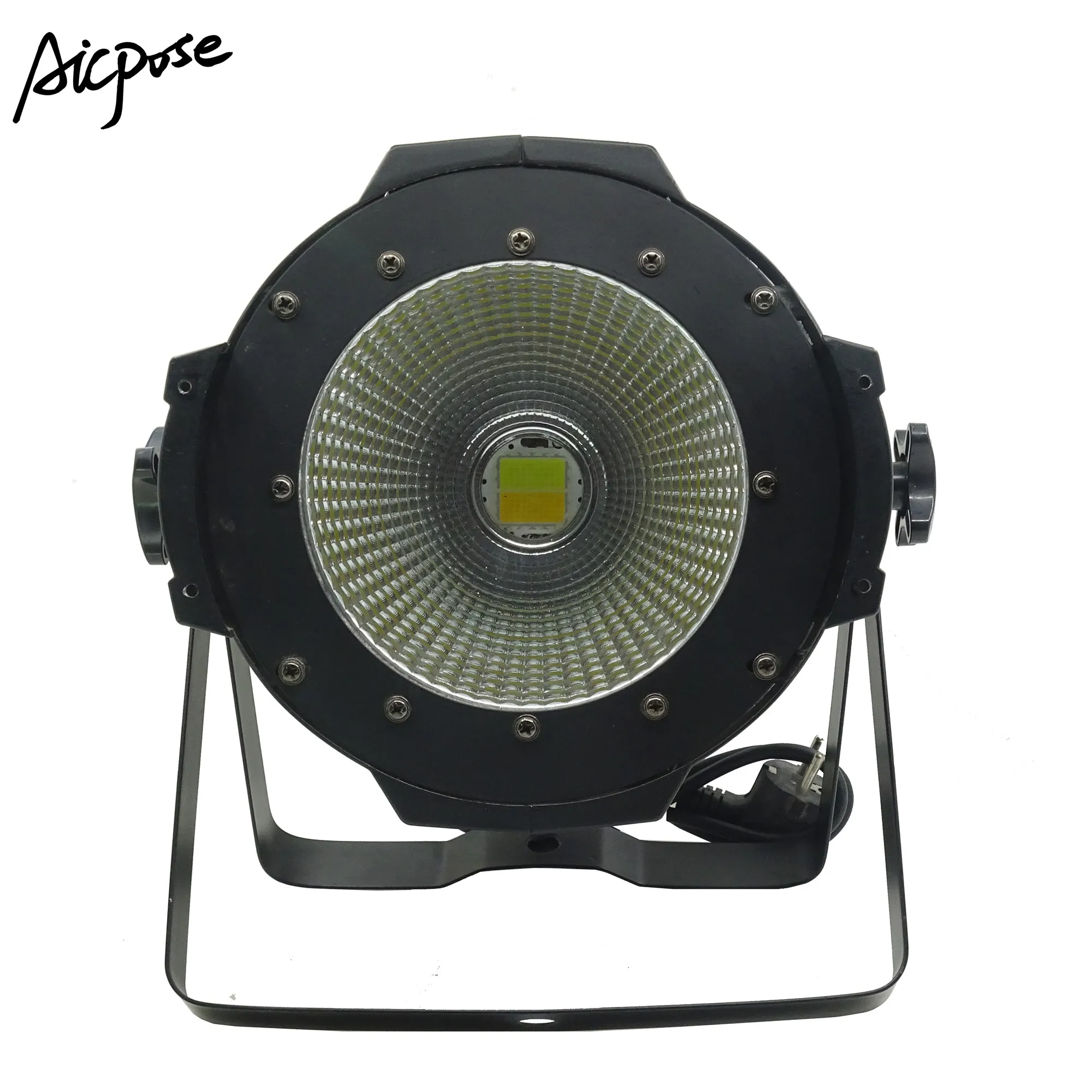 Светодиодные прожектора COB Light 100 Вт алюминиевые радиаторы с высокой мощностью рассеивания DJ DMX Светодиодный луч стирка стробоскоп эффект