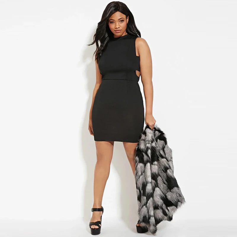 Sheath sleeveless mini dress plus size asos wallis