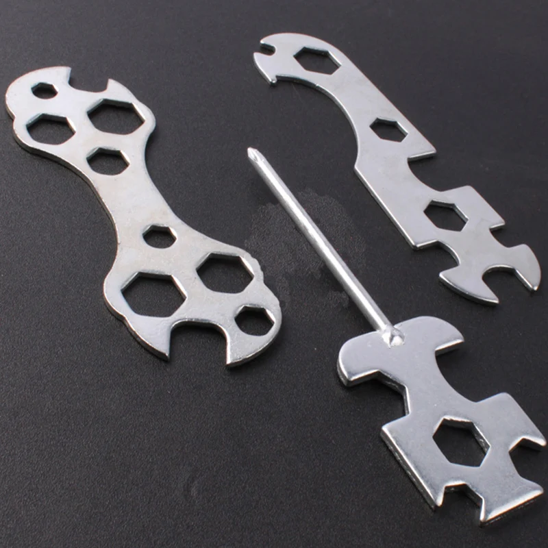 Набор ключей для велосипеда мини плоский шестигранный гаечный ключ Многофункциональный стальной велосипедный гаечный ключ ремонтный инструмент Шестигранный ключ инструменты R0153