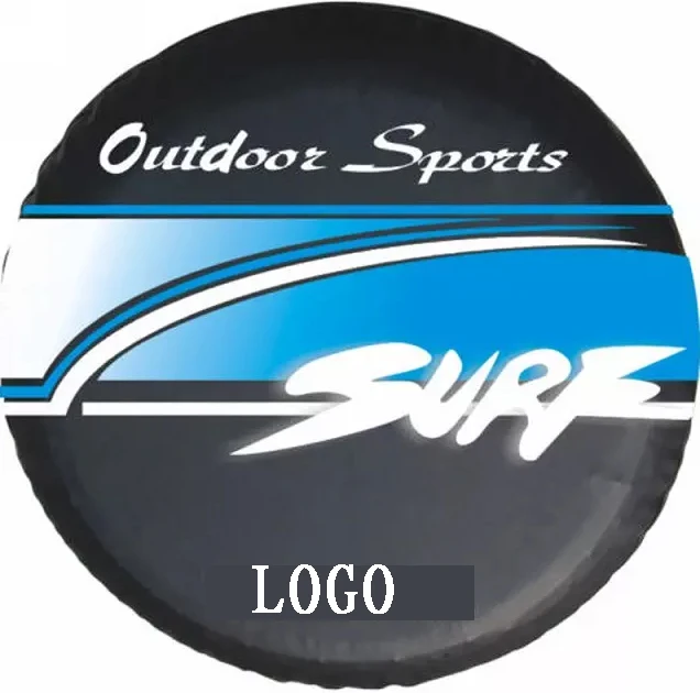 15" 16" 17"Inch 4x4 Spare Wheel Cover PVC Leather Spare Tire Cover for