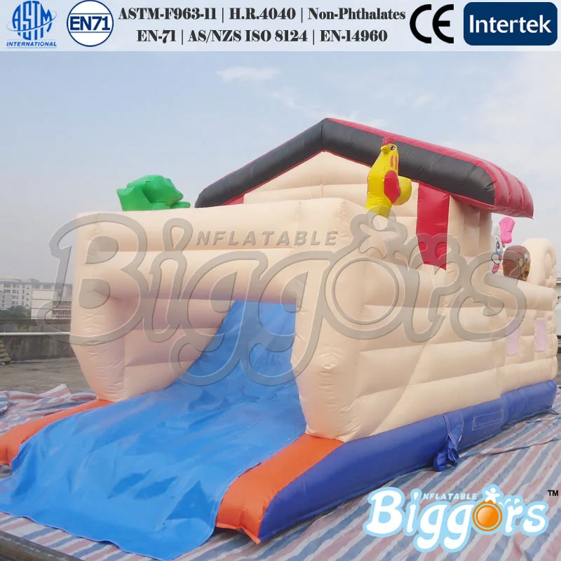 

FREE Shipping By SEA Inflatable Bounce House Inflatable Trampoline Inflatable Castle With Animal For Sale