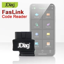 3.0 2018 Novo Leitor de Código de JDiag FasLink M2 Scanner de Carro com Função Bluetooth Auto EasyDiag para ISO/Android Telefone sistema