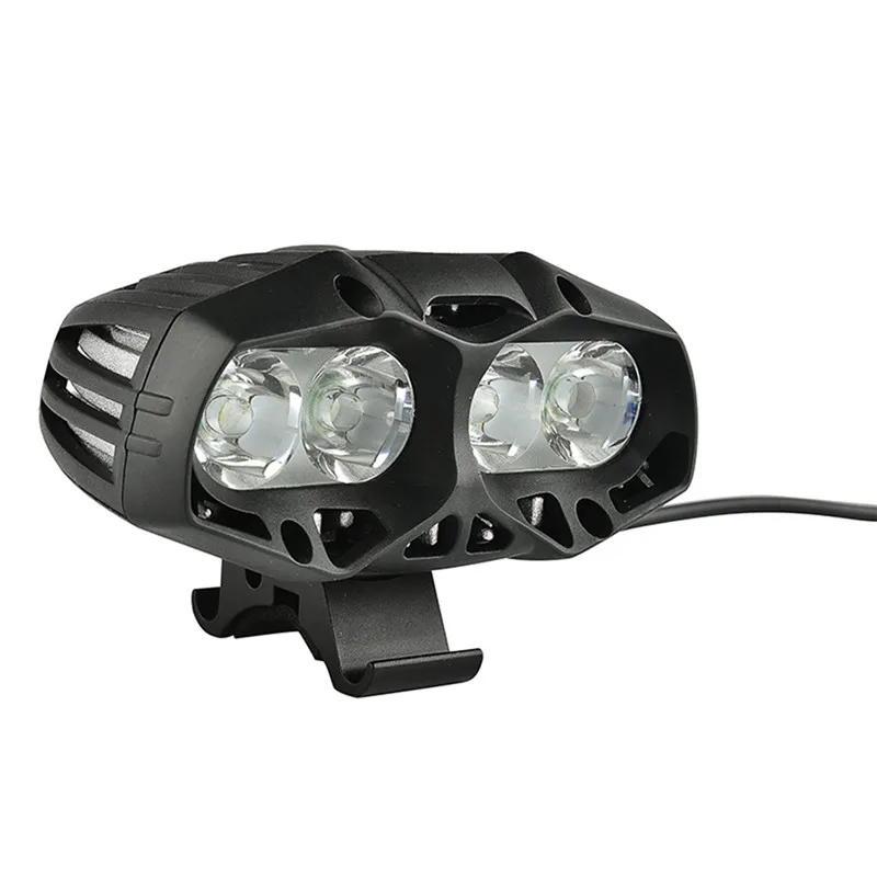 22000LM 4x XML T6 LED велосипед велосипедный передний фонарь фара 4 режима подсветка колес