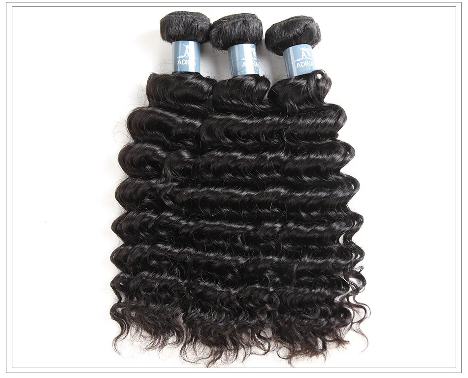 Amanda virgin hair weave deep wave13