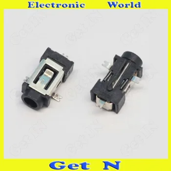 

200pcs DC-055B 3SMD 0.7mm DC Power Outlet Interface Socket Jack Tablet Notebooks DC Power Charger Connectors