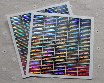 

Personalized Holographic Sticker,Anti-fake Security customized size logo brand name printed hologram laser label stickers,