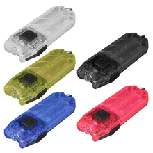 Nitecore flashlight T Series Tube 45LM 2 Modes mini led keychain USB Rechargeable LED Flashlight Keychain