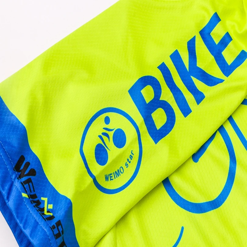 Weimostar велосипедная Джерси Ciclismo bicicleta флуоресцентная зеленая mtb одежда командная