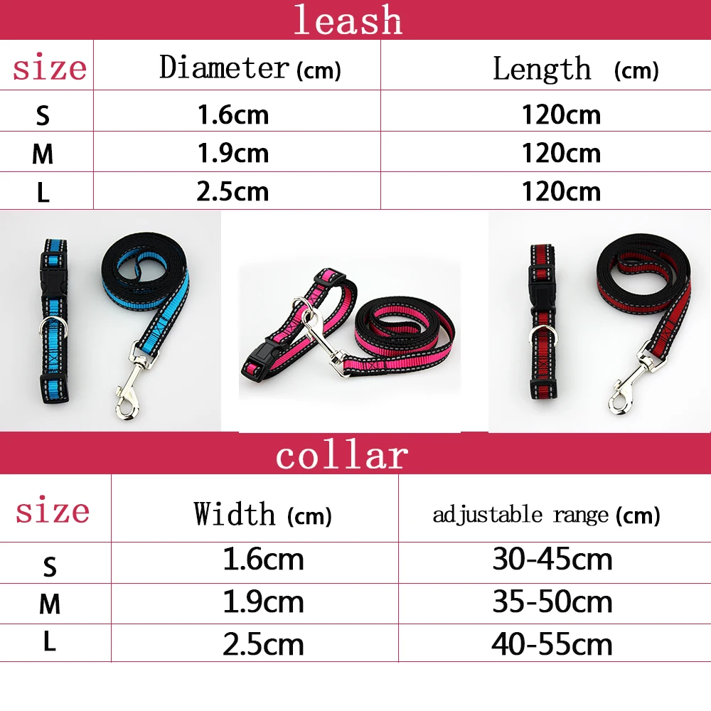Dog Collar and Leash Set