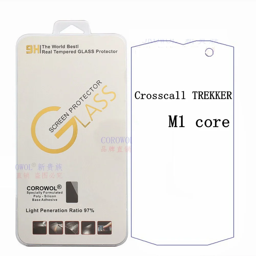

High Quality 9H Thin Front Phone Films Screen Protector For Crosscall TREKKER M1 core Tempered Glass