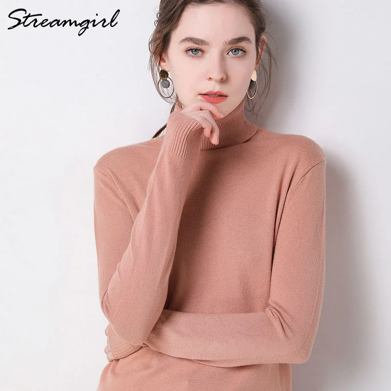 Turtleneck Sweater Women Sweaters 