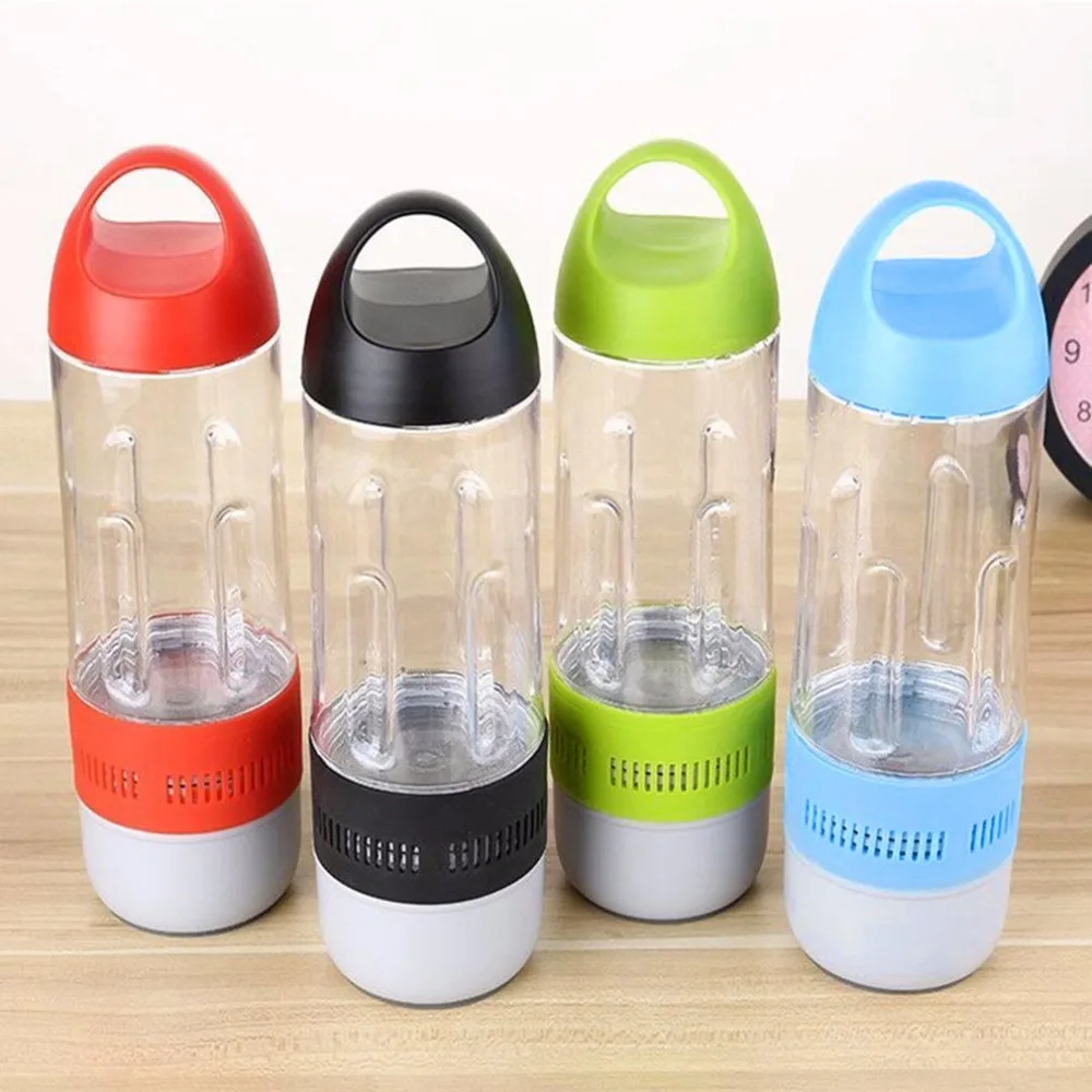 Water Bottle Mini Bluetooth 3.0 Speaker Portable Cups Compass Wireless