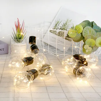 

Outdoor Garden Light String 100LED Retro Lights Garden Backyard Party Wedding Interior Lights LKS99
