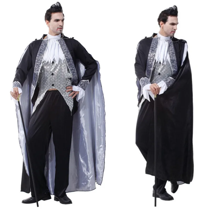 new vampire dracula costume men halloween european aristocracy noble cosplay festival parade carnival masquerade nightclub dress - Halloween Dracula Costumes new vampire dracula costume men halloween european aristocracy noble cosplay festival parade carnival masquerade nightclub dress - Halloween Dracula Costumes