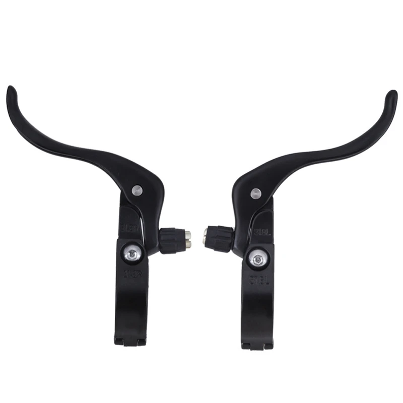 

1 Pair Aluminum Bike Bicycle Brake Lever Brake 24Mm For Road Bike Brake Levers Hinged Clamp