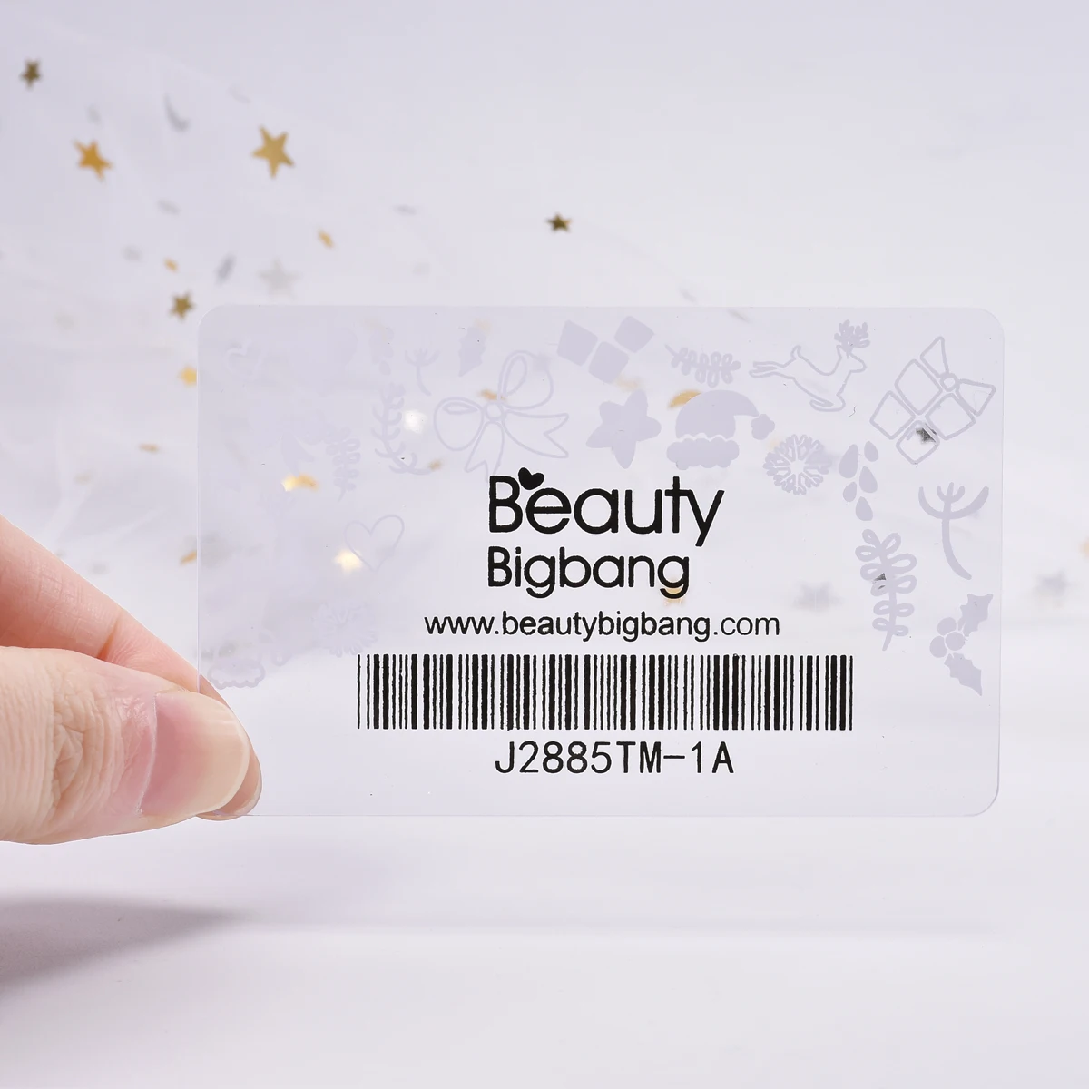 BeautyBigBang прозрачный штамп для ногтей Зефир прозрачная желе штамповка пластина штамп+ скребок для лака ногтей штамп искусство