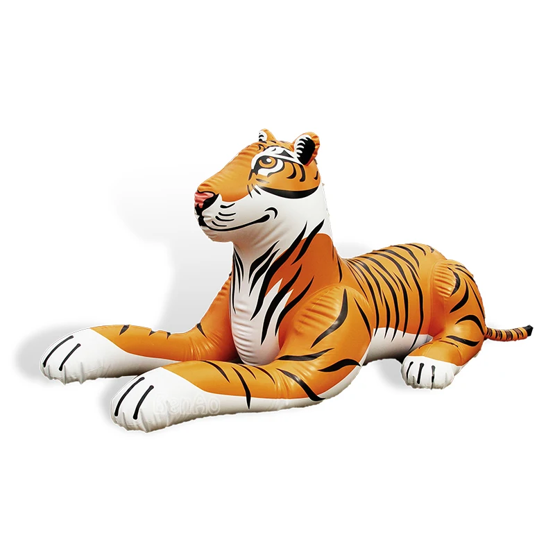 Benao AC109 8ft 6in надувной тигр мультфильм для двор украшения, ПВХ материал, детские игрушки