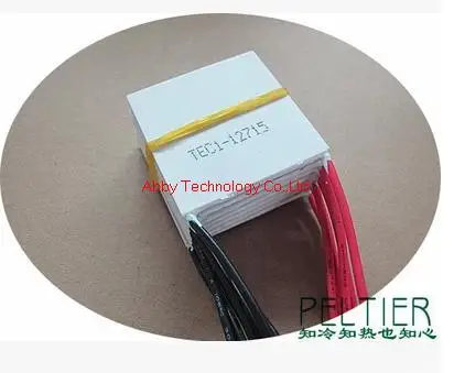 

2pcs/lot TEC1 12715 TEC1-12715 136.8W 12V-15.4V 15A TEC Thermoelectric Cooler Peltier